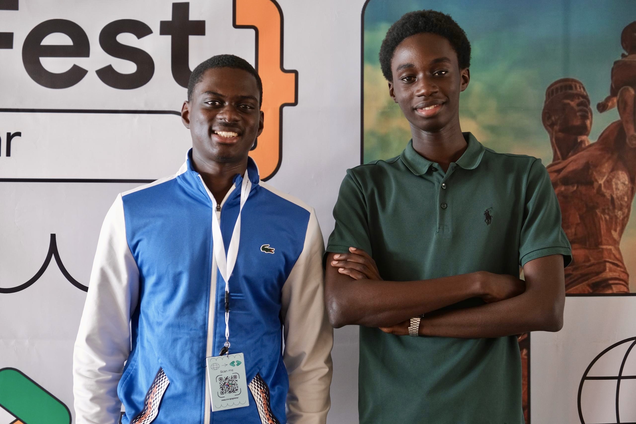 Mamour et son cofondateur, les fondateurs de Shoply